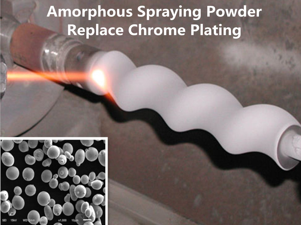 AmorphousFe Spraying