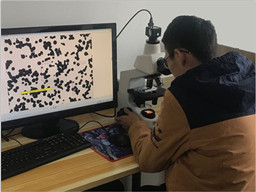 AMTmetalTech Powder Microscope
