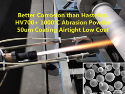 AMTmetalTech Nickel Amorphous HVOF or HVAF Thermal Spraying Cylinders Powder