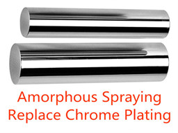 AMTmetalTech Amorphous Powder Thermal Spraying Replacing Chrome Plating