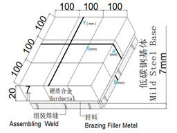 AMTmetalTech Hardmetal Clad Super Wear Plate and Brick Mold