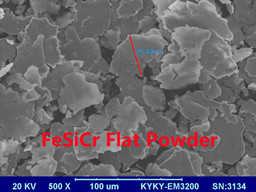 AMTmetalTech FeSiCr Soft Magnet Atomized and Flat Powder