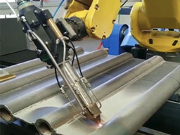 AMTmetalTech Laser Cladding Boiler Tube Machine Robot System