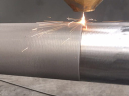 AMTmetalTech Rolls Alloy Powder Speed Laser Overlaying Machine System