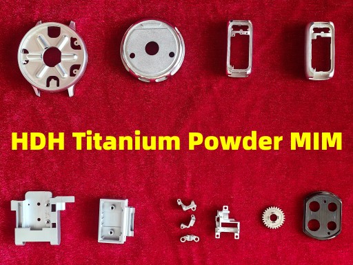 AMTmetalTech HDH Hydride-dehydride Titanium Powder MIM Metal Injection Molding Parts