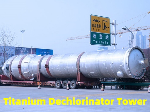 AMTmetalTech Titanium Hastelloy Zirconium Dechlorinator Tower