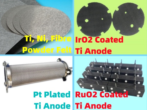 Titanium Fibre Felt & Anode