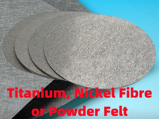 AMTmetalTech Titanium Nickel Powder or Fibre Felt
