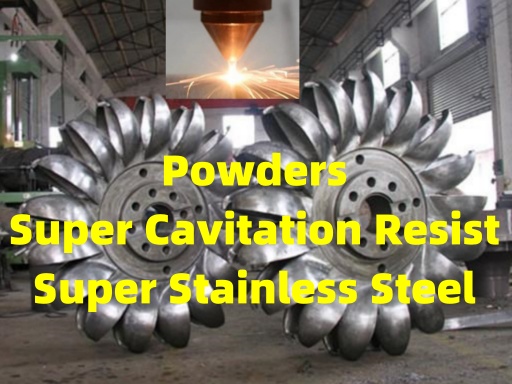 AMTmetalTech FerroTiC Cavitation Resist Powder for Hydro Turbine Blade PTA Plasma or Laser Cladding