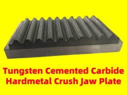 AMTmetalTech Tungsten Cemented Carbide Hardmetal Crush Jaw Plate