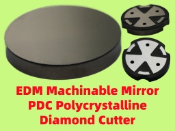 AMTmetalTech EDM Electric Discharge Machinable Mirror PDC Polycrystalline Diamond Cutter