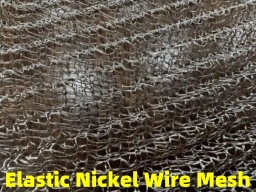AMTmetalTech Elastic Nickel Wire Screen Mesh for Electrolysis Hydrogen Cathode