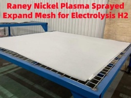 AMTmetalTech Raney Nickel Powder Plasma Sprayed Expand Wire Screen Mesh for Electrolysis Hydrogen