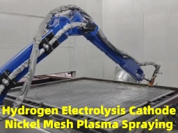 AMTmetalTech Hydrogen Electrolysis Water Cathode Nickel Wire Screen Mesh Powder Plasma Spraying