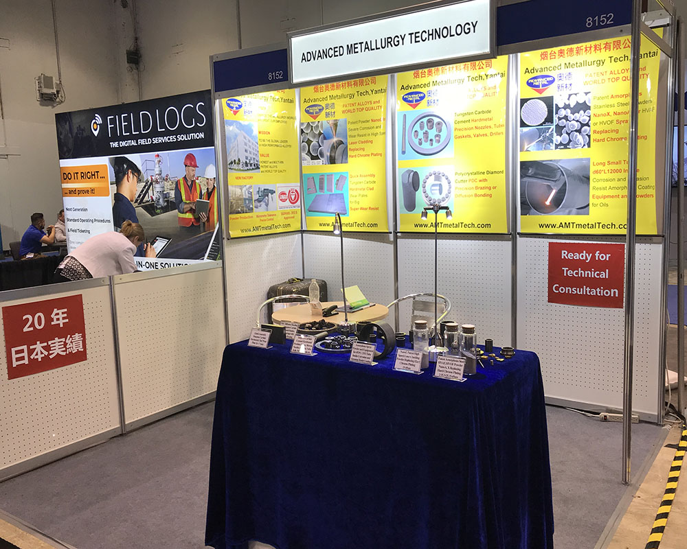 AMTmetalTech showed in Offshore Technology Conference OTC Houston 2019