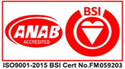 AMTmetalTech ISO9001 Certification
